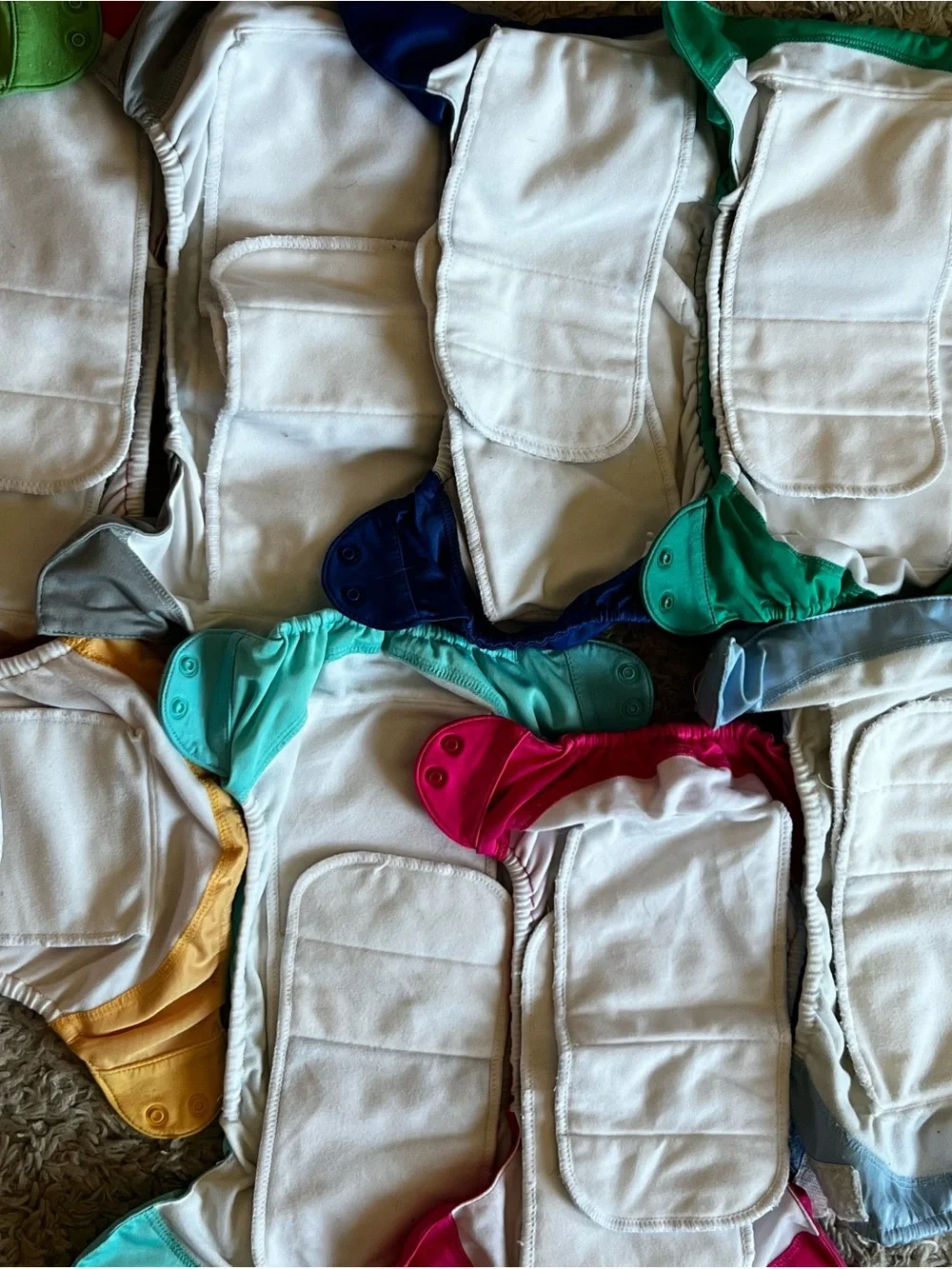 Bum Genius Assorted Bright Cloth Diapers - Multi Color Pack